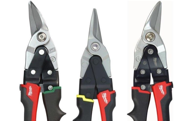 Color Coded Aviation Snips Handles