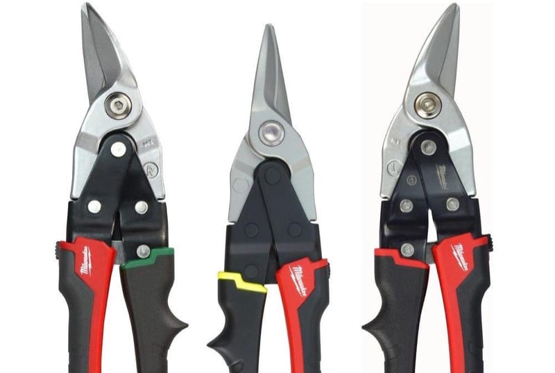 Color Coded Aviation Snips Handles