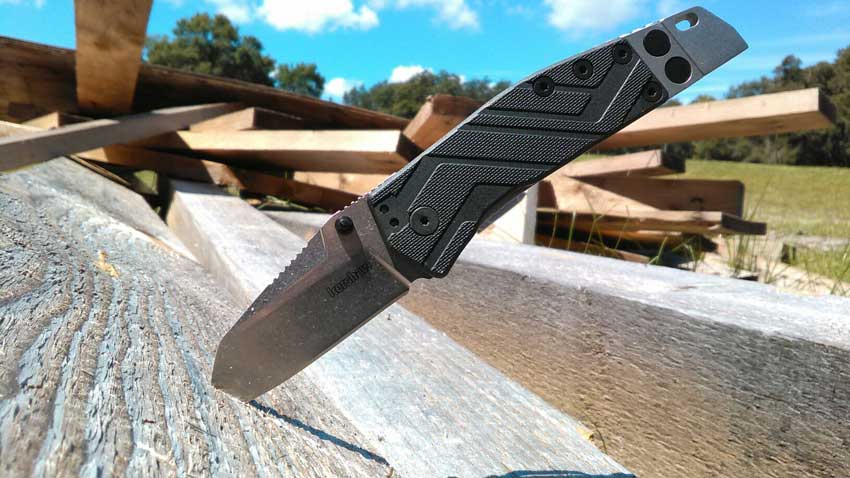Kershaw Barge prying knife review