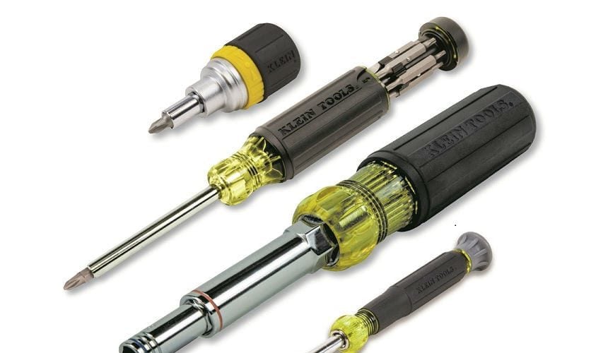 Klein Multi-Bit Screwdriver and Multi-Bit Nut Driver 2016