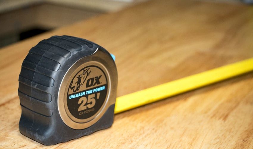 OX Tools 25-Ft Pro SS Tape Measure