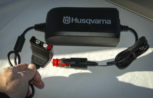husqvarna qc80f 12 volt car charger