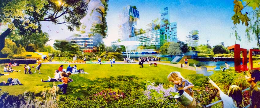 Husqvarna Silent City 2030 Urban Parks