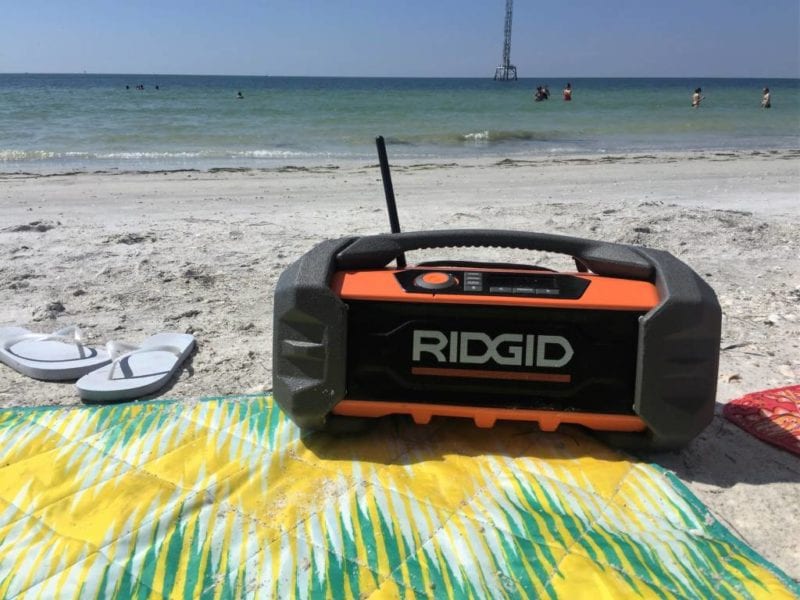 Ridgid Gen5X Jobsite Radio with Bluetooth