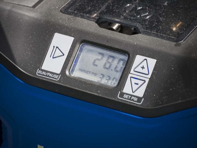 kobalt 120 volt tire inflator lcd pressure