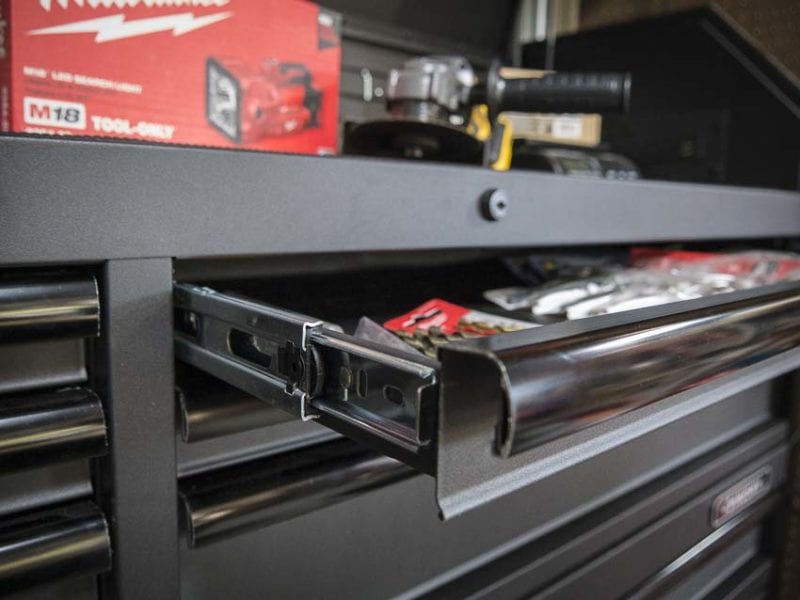 husky tool chest drawer slide