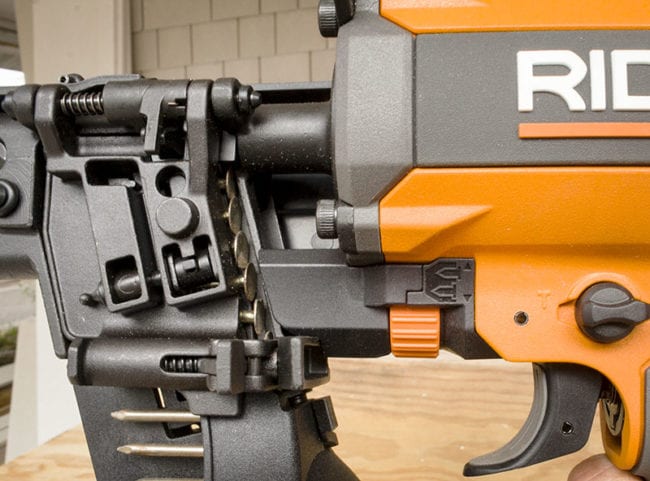 Ridgid R175RNF Coil Roofing Nailer