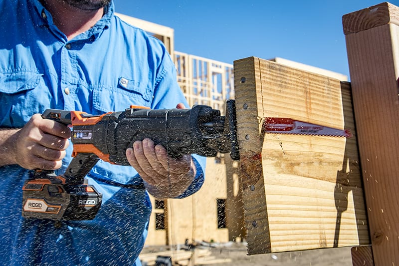 thumbnail image 2 of DEWALT Heavy-Duty Orbital Reciprocating Saw Kit - 13 Amps, Model# DW311K 2 of 11