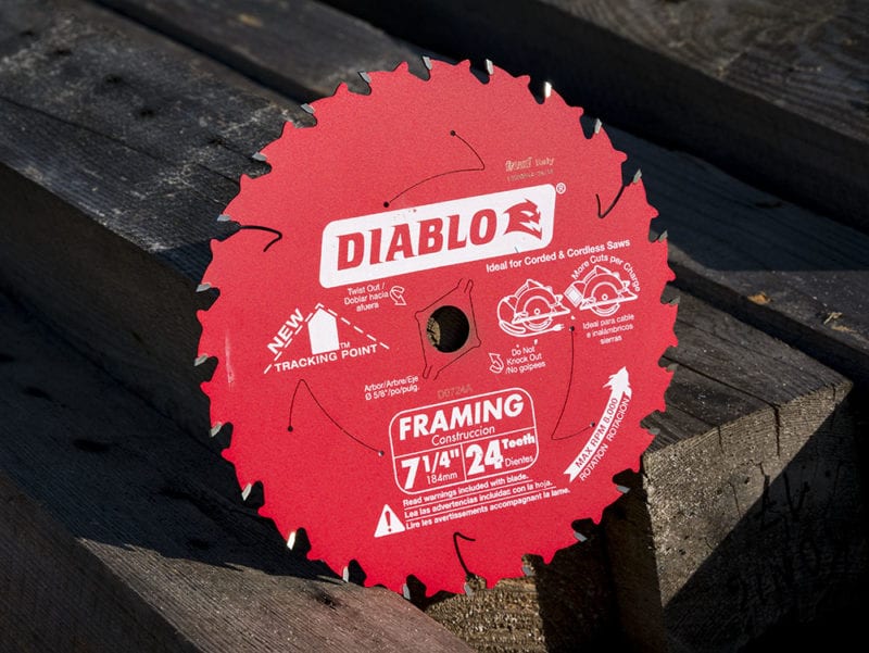 Diablo Framing Blade with Tracking Point