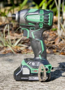 Hitachi 1/4-Inch Triple Hammer Impact Driver