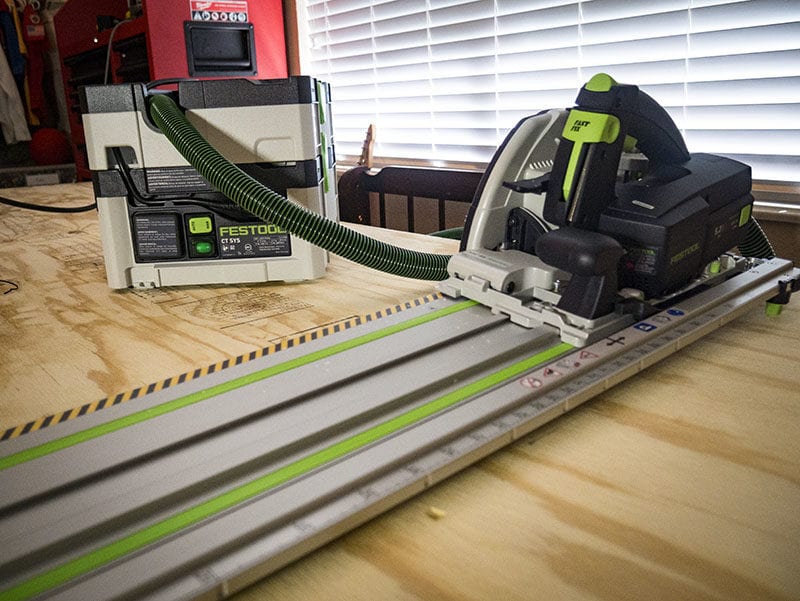 Festool HK 55 Carpentry Saw – Best Corded Track Saw for Woodworking