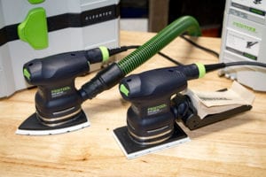 Festool DTS 400 EQ and Festool RTS 400 EQ Random Orbit Sander