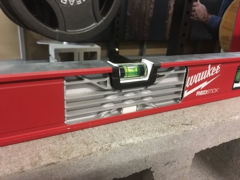 Milwaukee RedStick level frame