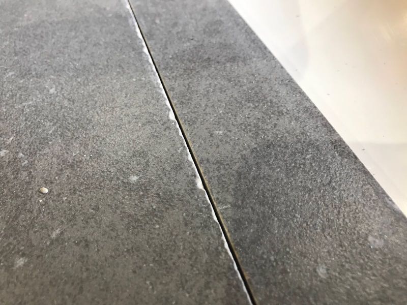 dry cut tile blade chipping