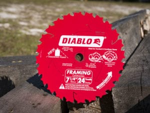 Diablo Framing Saw Blade with Tracking Point