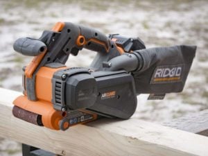 Ridgid Gen5X Brushless Belt Sander Video Review Pro Tool Reviews