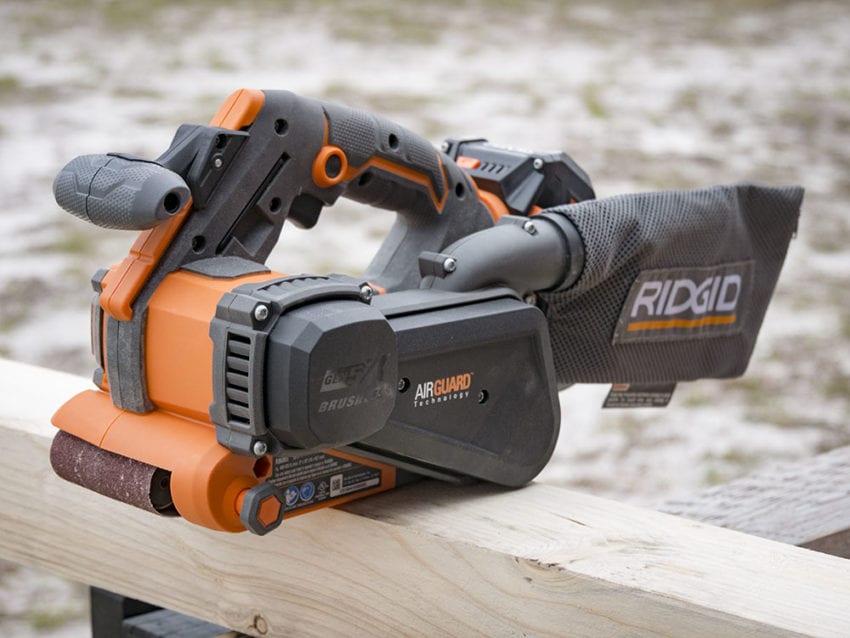 Ridgid Gen5X Brushless Belt Sander