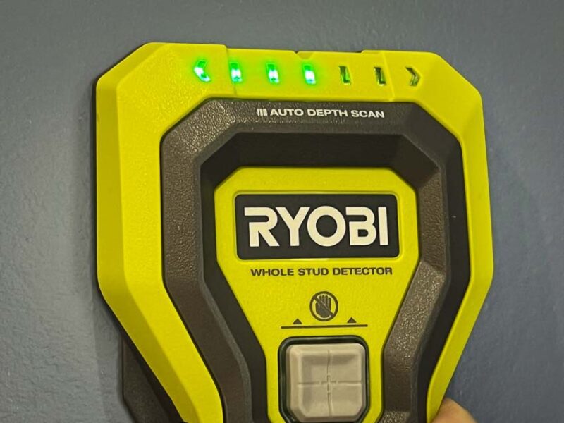 Ryobi stud detector