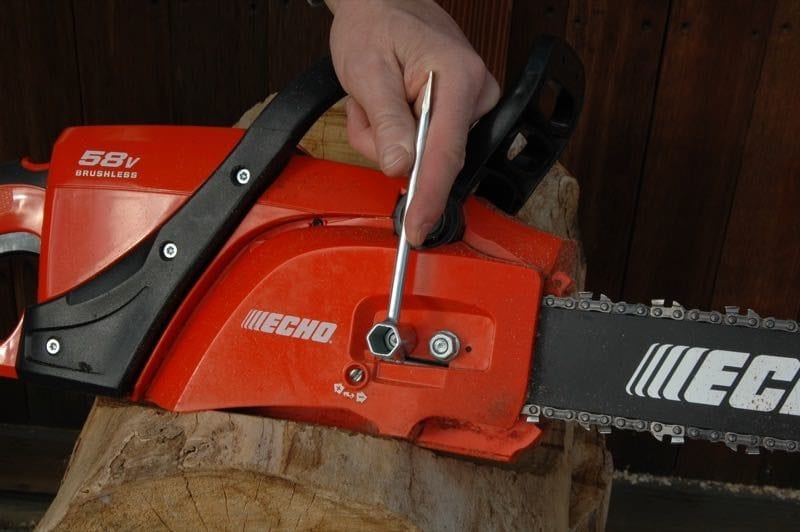 chainsaw basics chain tension