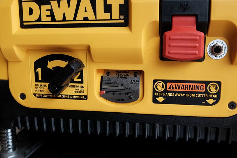 DeWalt DW735 Planer 05