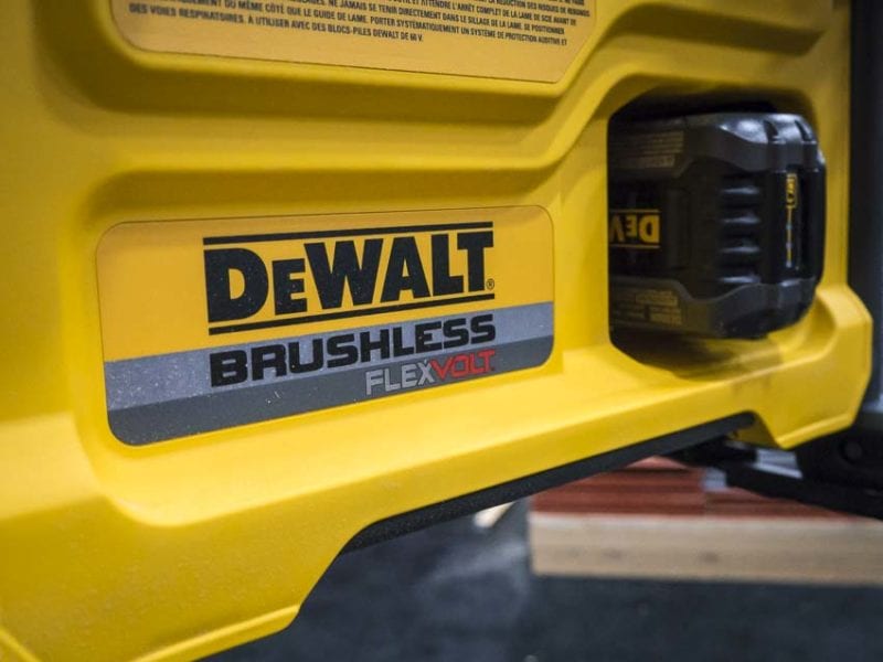 DeWalt FlexVolt Table Saw