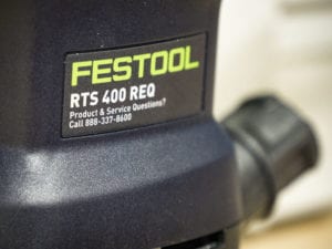 Festool RTS 400 REQ Orbital Finish Sander