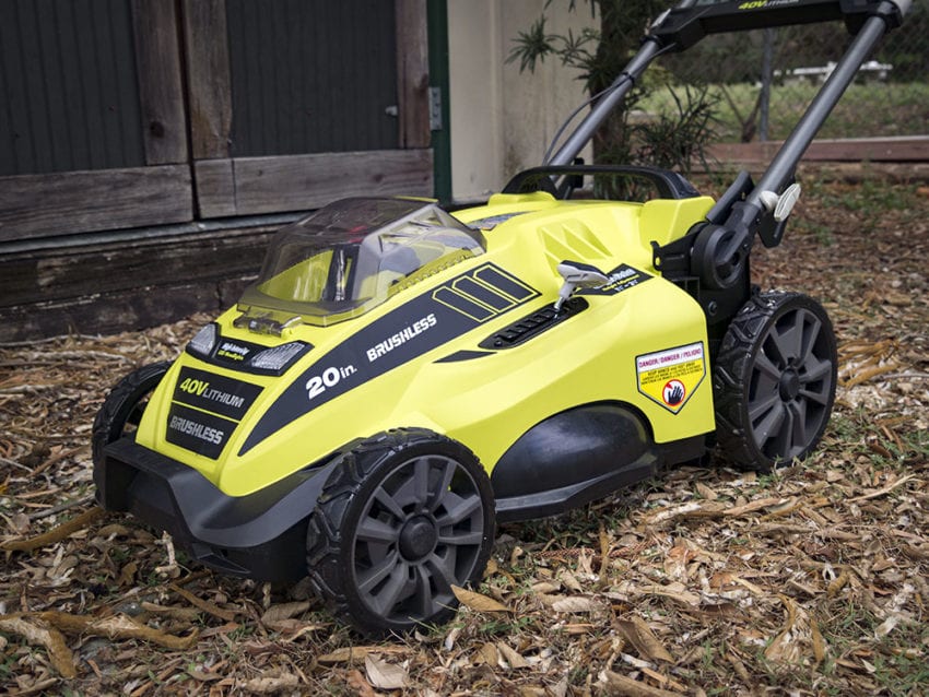 Ryobi 40V Brushless Mower RY40180 Review