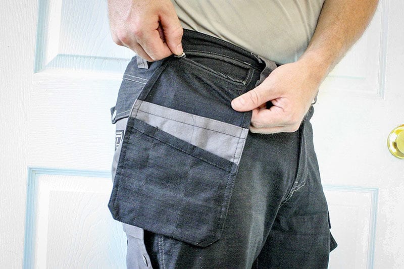 external pockets