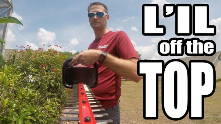 Milwaukee M18 Fuel Hedge Trimmer Video Review
