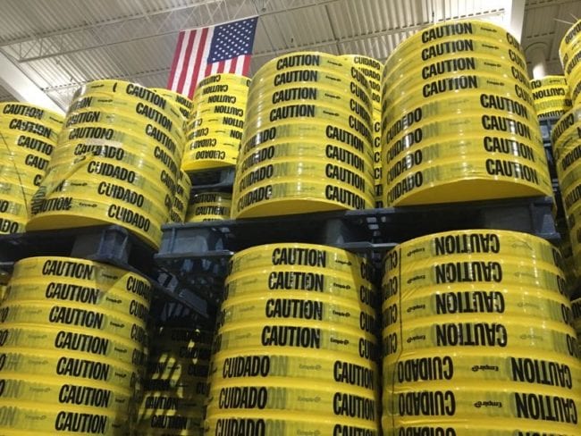 Empire caution tape