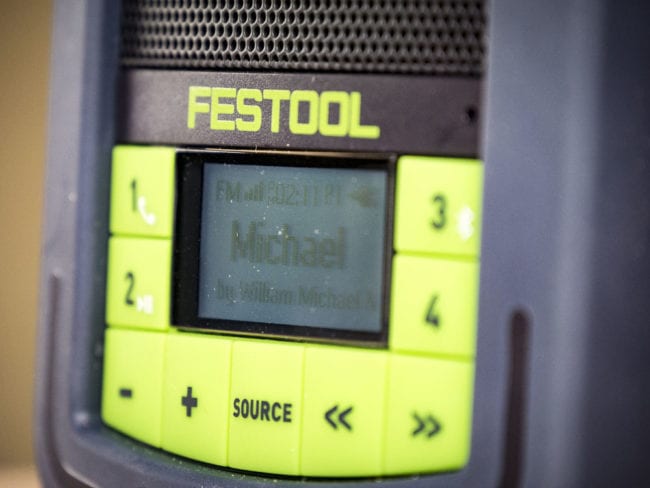 Festool SYSRock Jobsite Radio