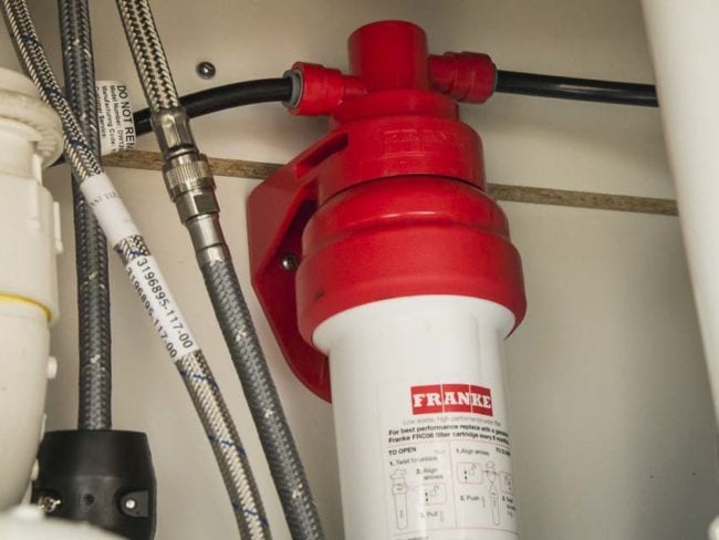 Franke water filter