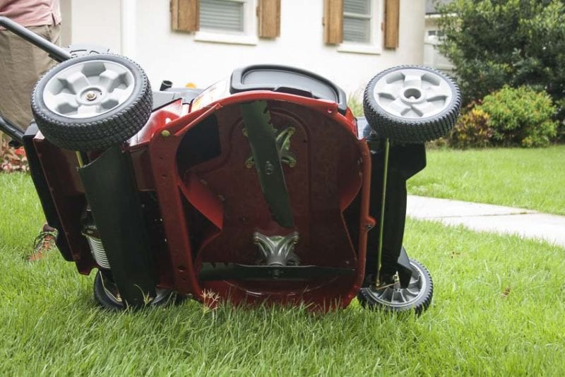 Toro TimeMaster lawn mower dual blades