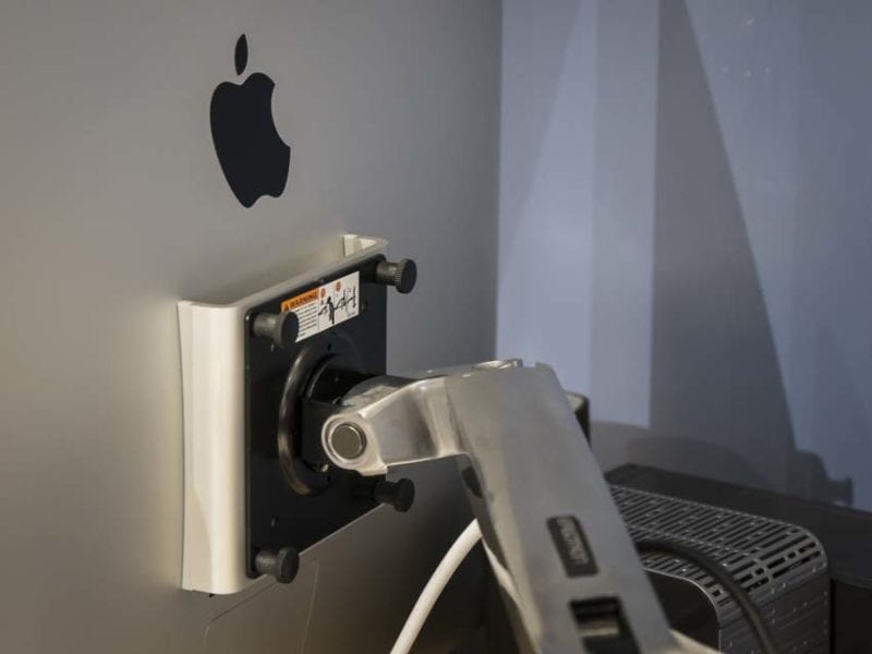 Ergotron LX monitor mount iMac