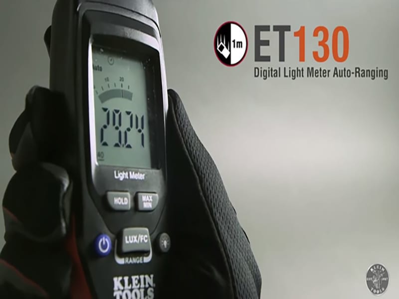 Klein Digital Light Meter