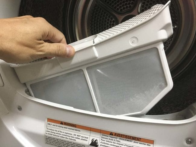 Bosch condensation dryer lint trap