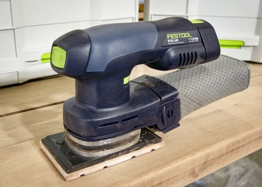 Festool Hybrid Sander Line Offers Cordless Freedom