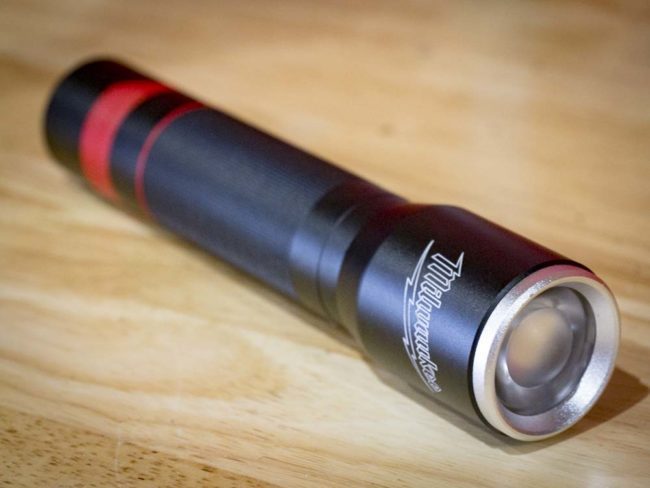 Milwaukee RedLithium USB rechargeable Flashlight