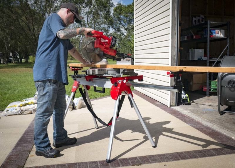 Milwaukee Folding Miter Saw Stand