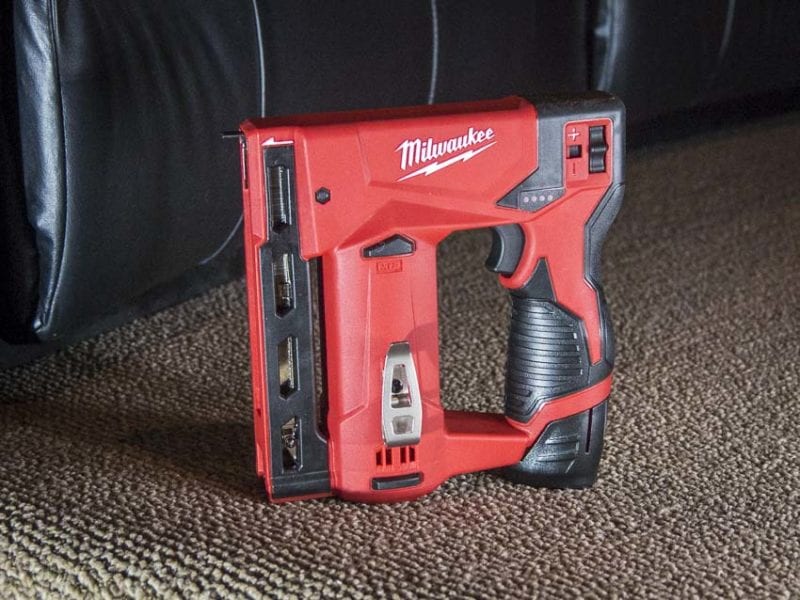 Milwaukee M12 crown stapler