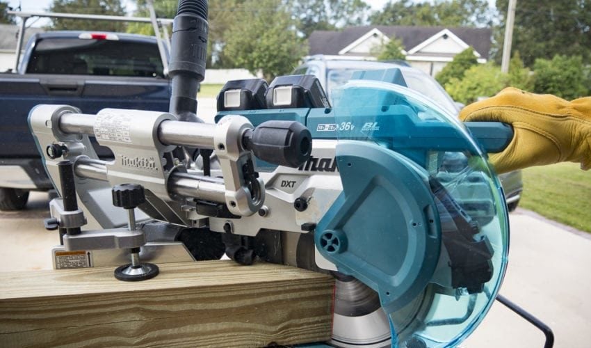 Makita 18V X2 LXT10 Miter Saw