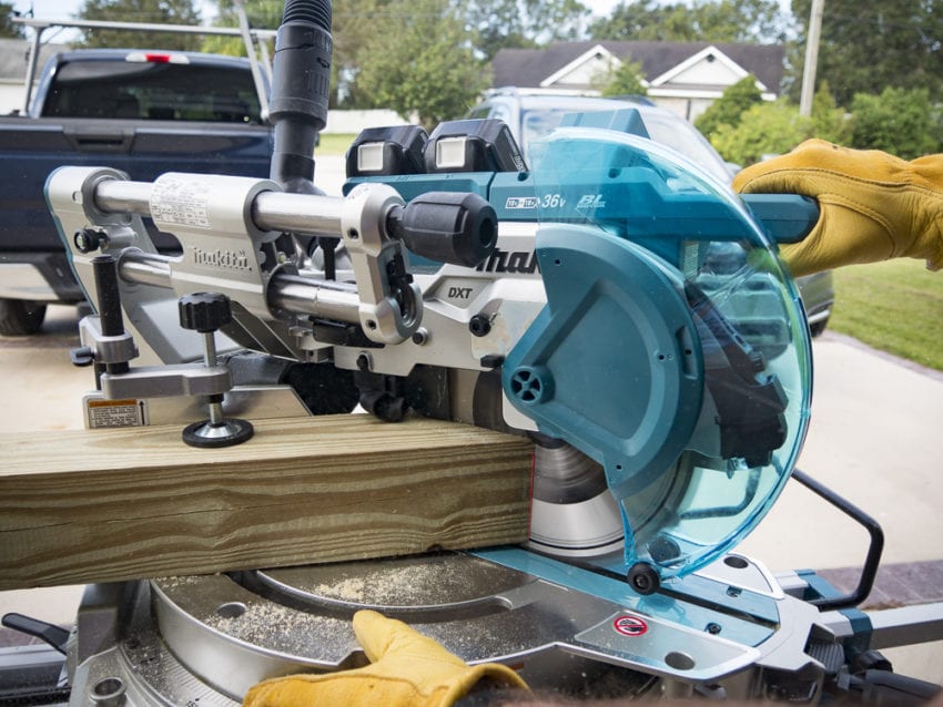 Makita 18V X2 LXT10 Miter Saw