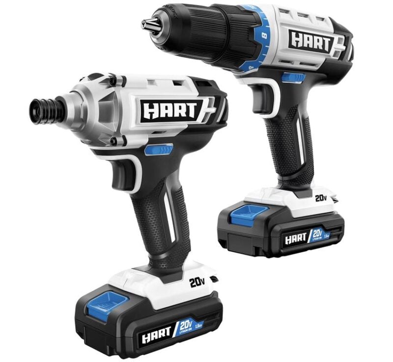 HART Tools 20V Cordless Combo Kit HPCK202BN