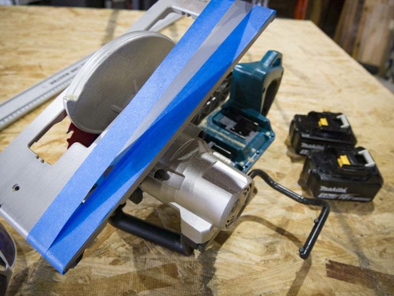 Circular Saw Tips | Protect Material with Tape