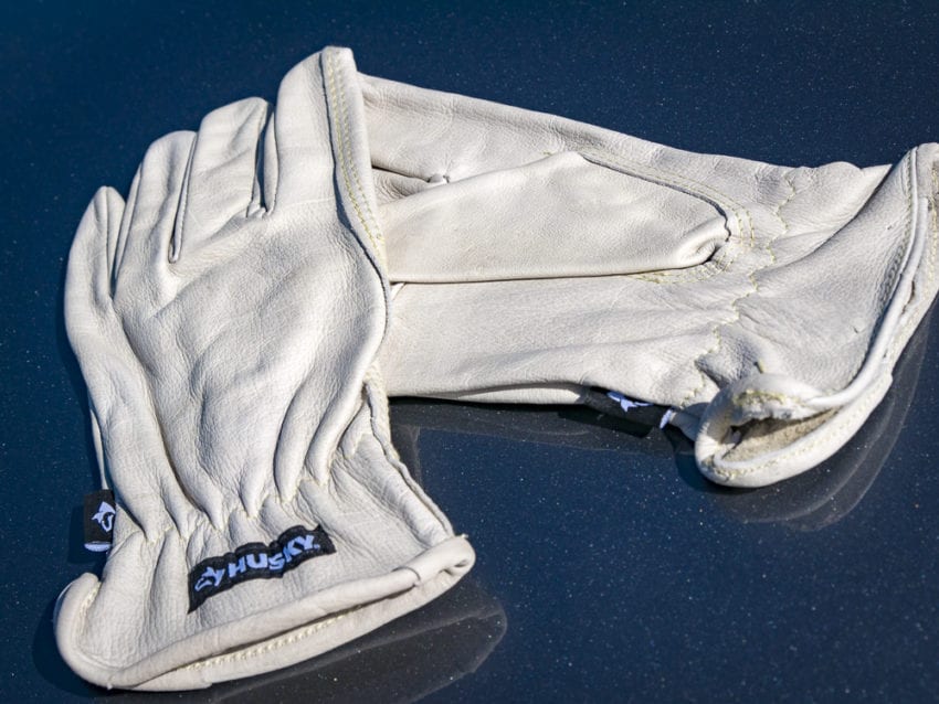 Husky Weather-Resistant Leather Glove