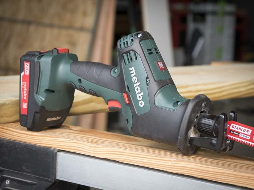 Syge person Fortælle triathlon Metabo 18V Compact Reciprocating Saw Review - Pro Tool Reviews
