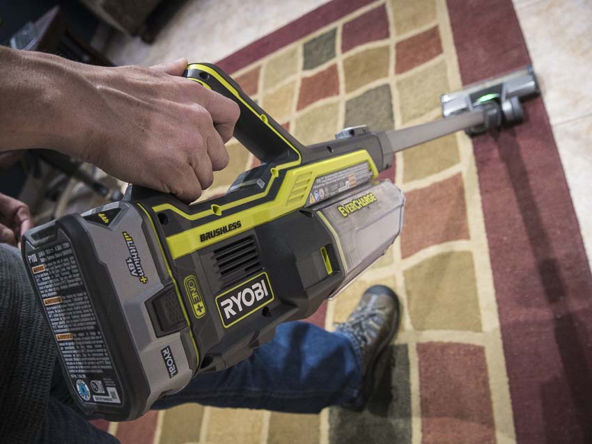 Ryobi EverCharge Cordless Stick Vacuum Review PTR