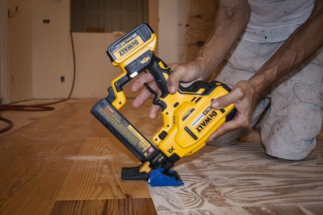 DeWalt 20V Max Cordless Flooring Stapler Review