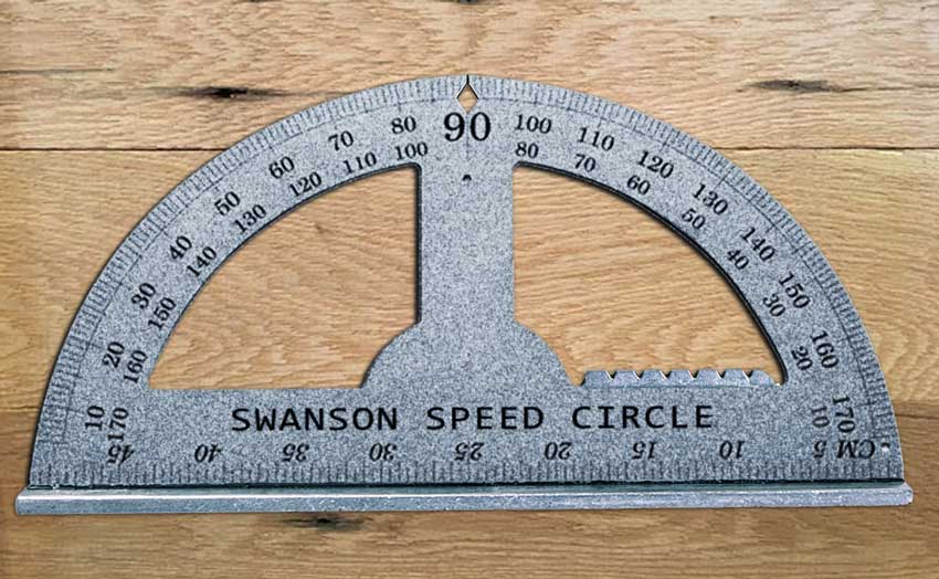 Swanson speed circle angle finder