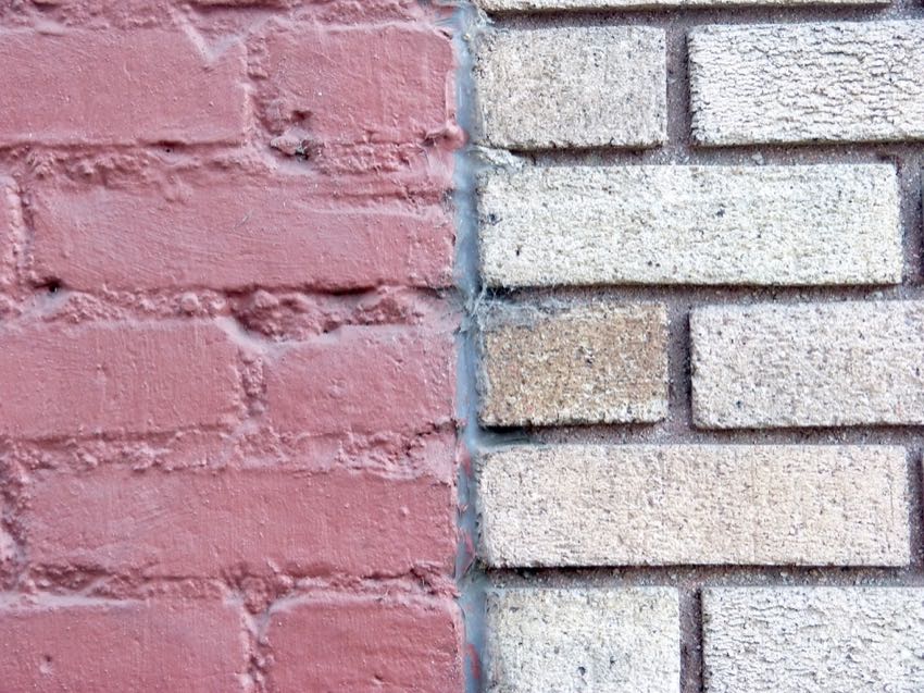 how to remove paint from brick